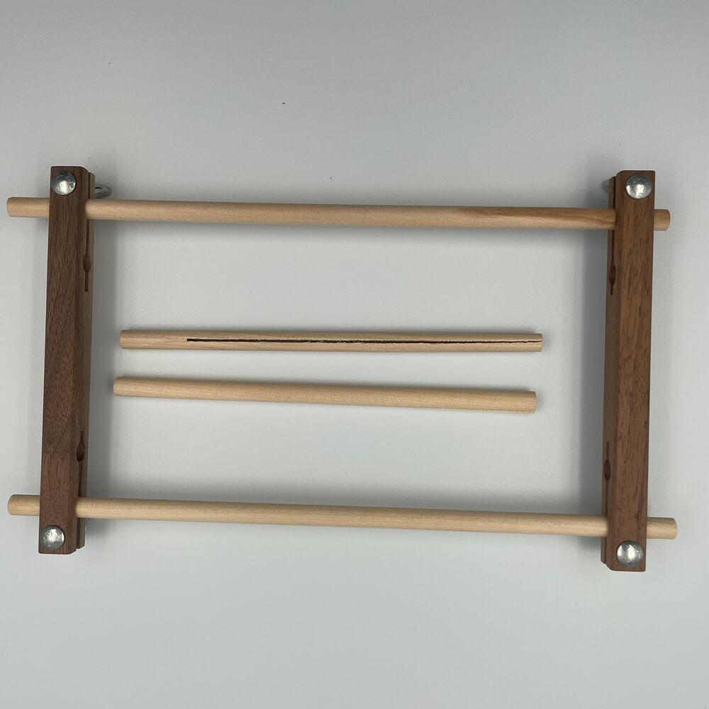 12" & 8" x 5" Cross Stitch Scroll Frames Wood Wooden Embroidery Craft